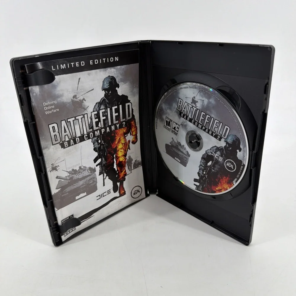 Battlefield: Bad Company 2 (PC, 2010) Limited Edition CIB